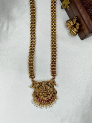 Lakshmi Mala with Earrings
