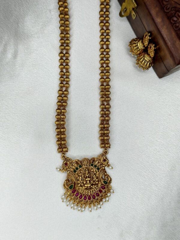 Lakshmi Mala with Earrings