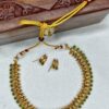 Green Stone Necklace with earrings