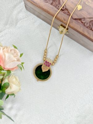 Palakka Mala - Round Pendant