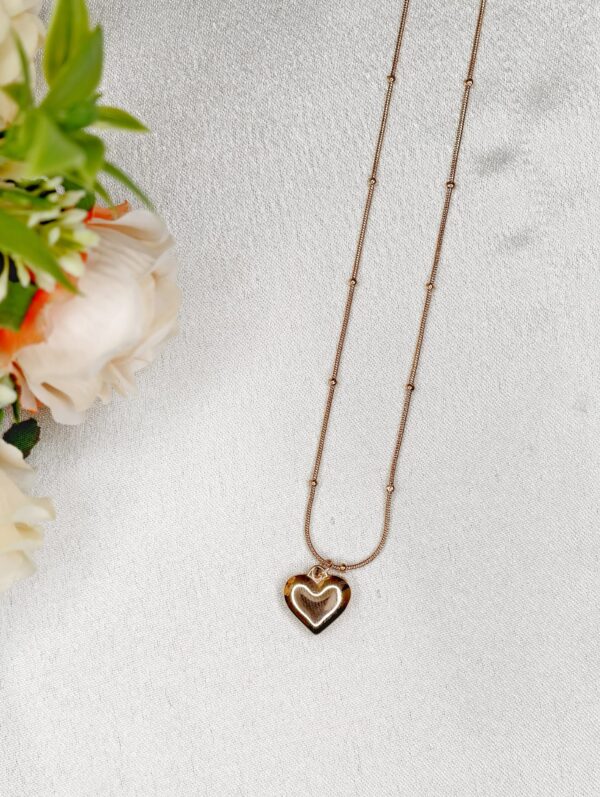 Simple chain with Heart locket