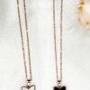 Anti Tarnish Chain - Double sided Butterfly Pendant