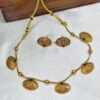 Traditional simple Necklace -  With Earrings