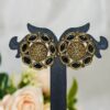 Midnight Majesty Antique Stud Earrings