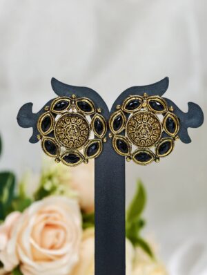 IMG_20251018_093850 Midnight Majesty Antique Stud Earrings