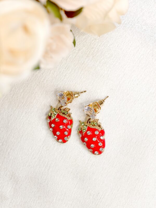 IMG_20251120_125244 Strawberry Stud Earrings