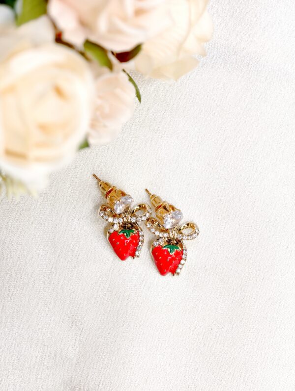 IMG_20251120_125325 Strawberry Themed Earrings