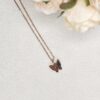 Elegant Butterfly Wing Double-Sided Pendant