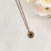 Classic Daisy Motif Reversible Necklace