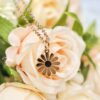Classic Daisy Motif Reversible Necklace