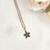 Elegant Blossom Double-Sided Pendant