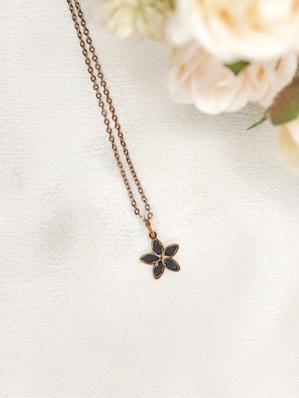 Elegant Blossom Double-Sided Pendant