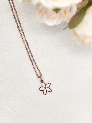Elegant Blossom Double-Sided Pendant